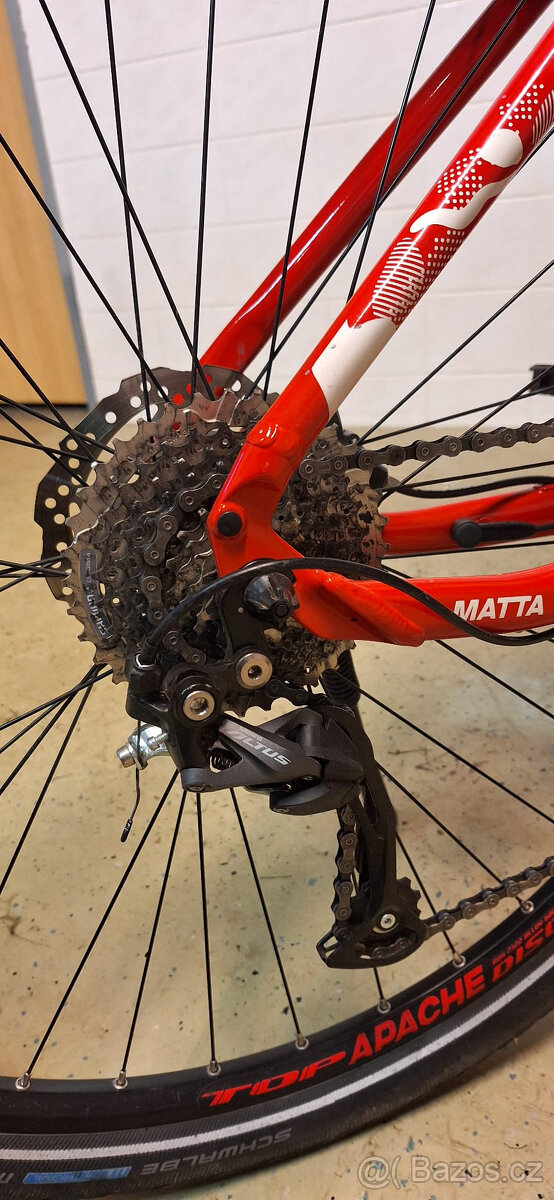 Damske elektro kolo - Apache Matta Bosch active plus 400 18 - 9