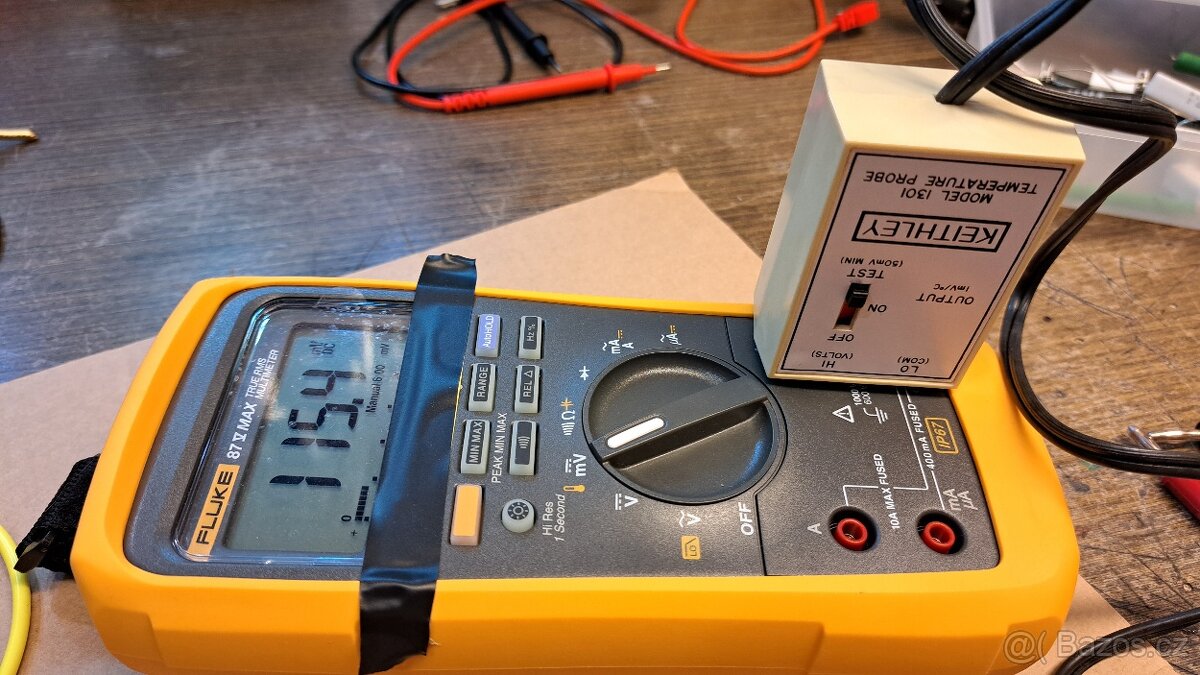 Keithley 1301 kontaktní teplotní sonda + adaptér - 9