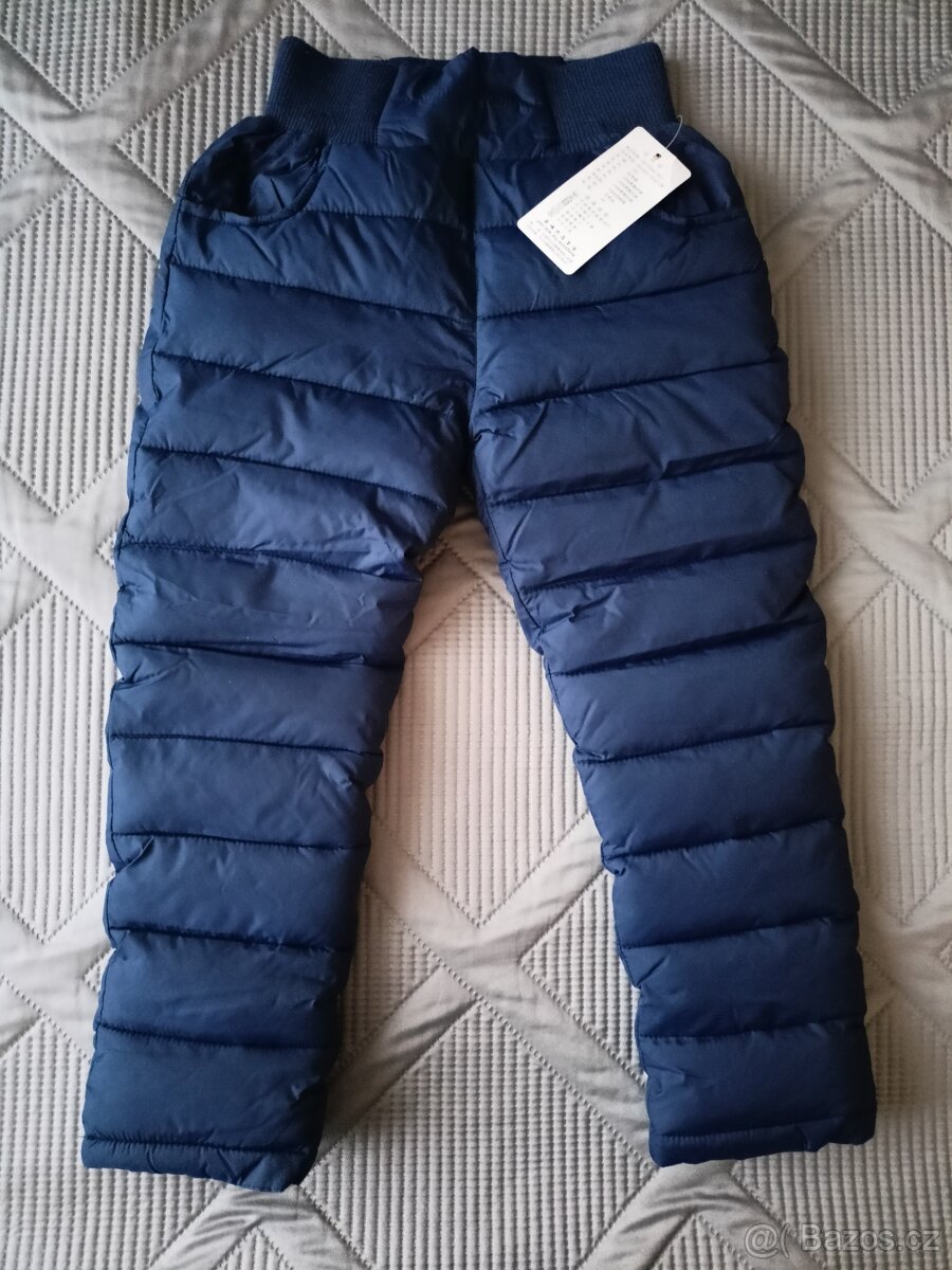 Nové zimní oteplováky, vel.116/122 - 9