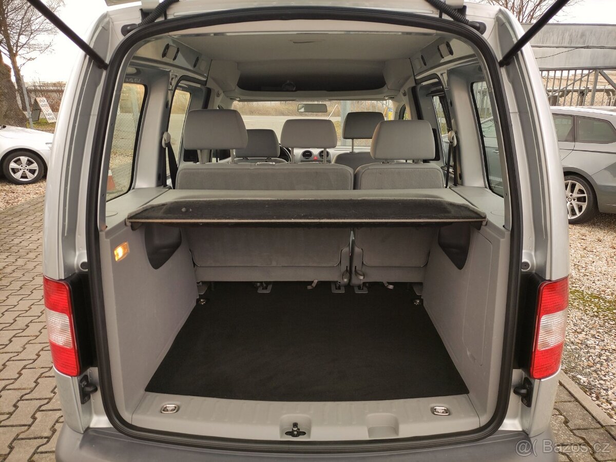 VW CADDY 1.9 TDi 77KW,LIFE,KLIMA,ZÁVĚS,CD,VYHŘ. ZRCÁTKA - 9