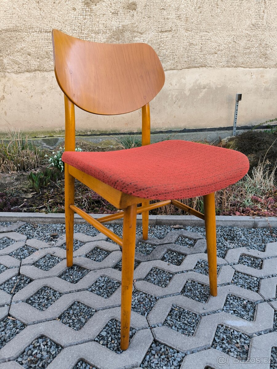 Retro jídelní židle Český nábytek - Brusel Expo 58 - 9