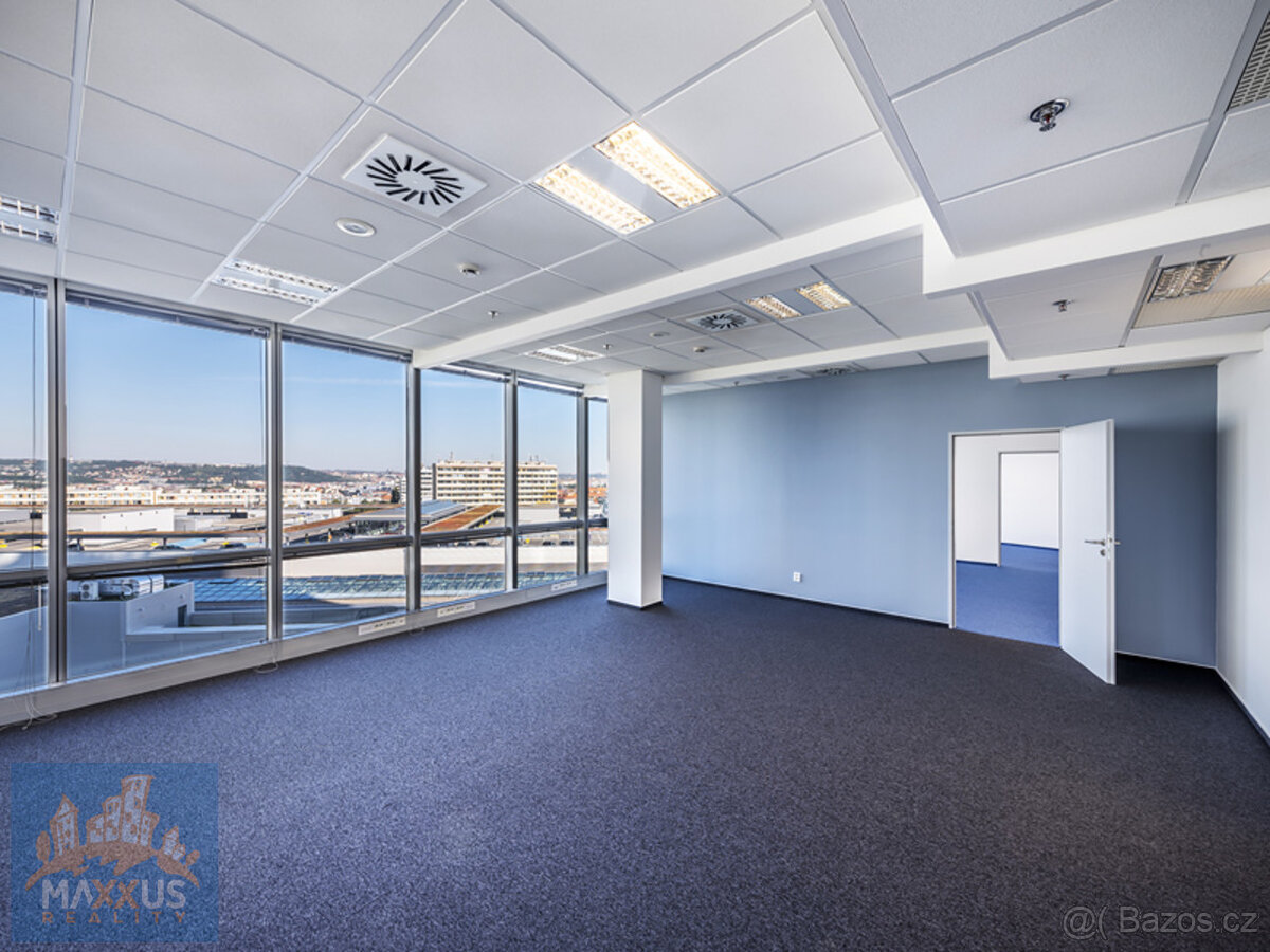 Pronájem kancelářských prostor (266 m2), ul. Na Strži, Praha - 9