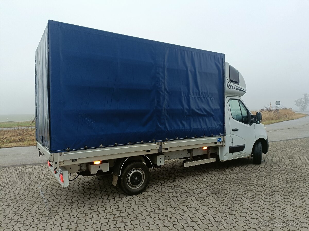 2017 Opel Movano plachta 8 ep, shrnovačka, STK do 2028 - 9