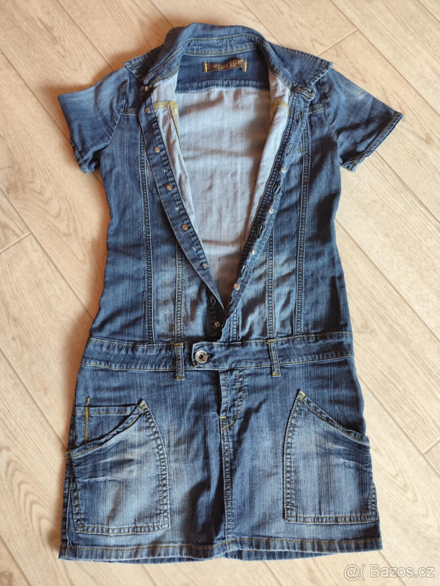 Minišaty džínové vel.M/38 Otostop X-Clusive Jeans - 9
