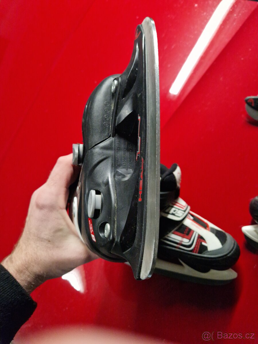 Dětské zimní brusle Head 30-33EUR a Oxelo 28-31 EUR - 9