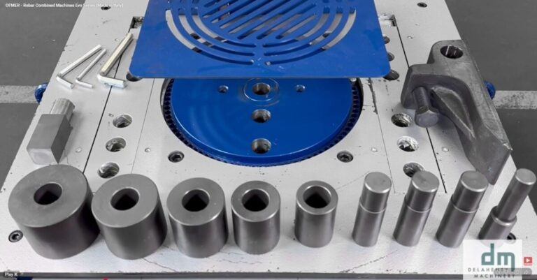 Ohýbačka / stříhačka na betonářskou ocel, TP32/36.EVO - 9