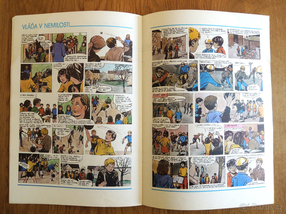 komiks Marko Čermák Modrá pětka 1988 komiksy - 9