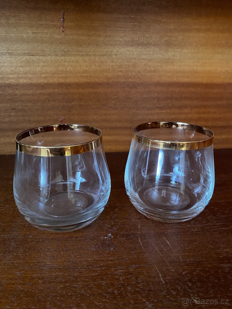 Sady starých skleniček - různé druhy - 9