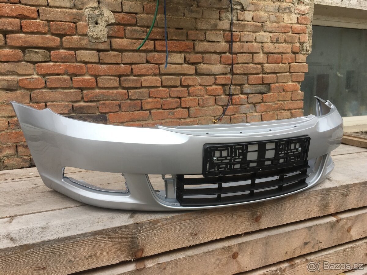 kapota nárazník Škoda Octavia 2, II,LA7W,stříbrná - 9