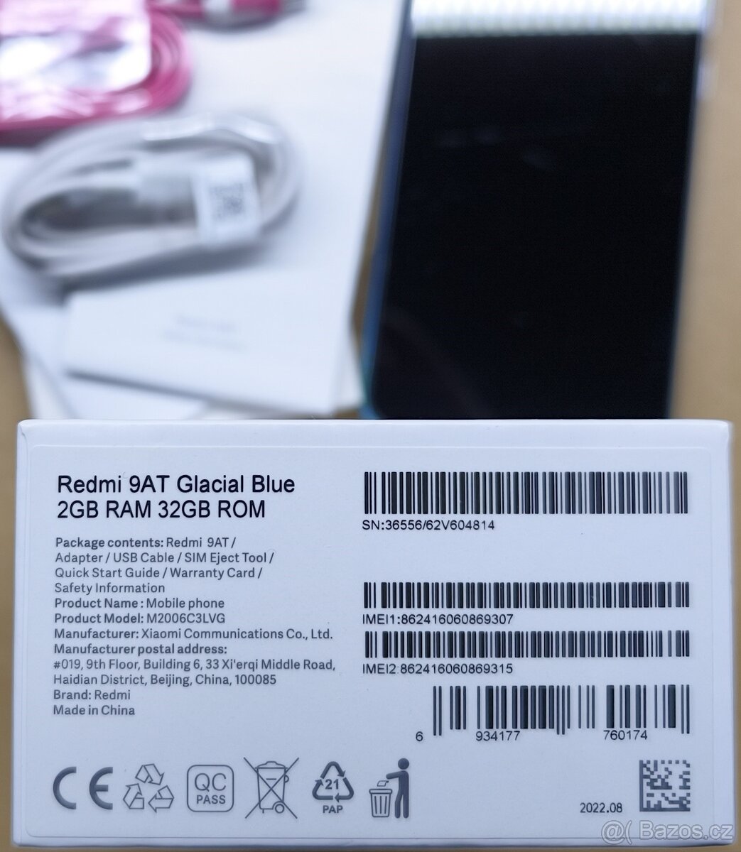 Xiaomi Redmi 9AT Glacial Blue 2GB RAM 32GB ROM - 9