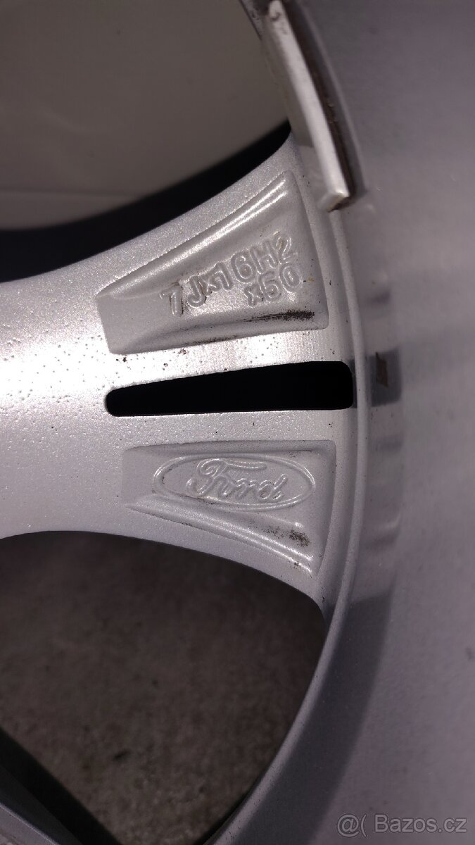 Originální ALU disky Ford s letními pneu - 9