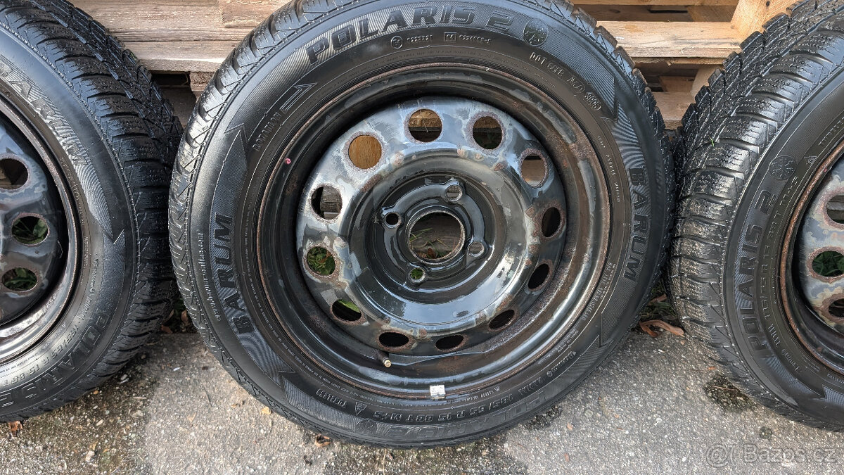 Kola KIA Cerato 4x114,3 6Jx15 ET43 + zimní pneu na dojetí - 9