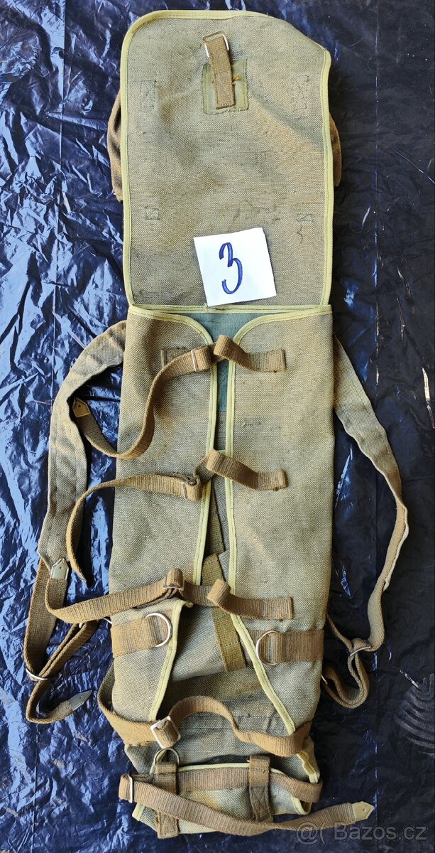 Staré trampské batohy - Opusky, Usárny, Uesky 1 - 9