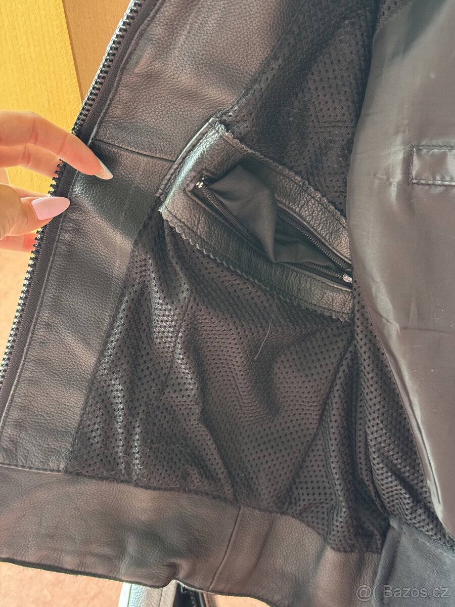 Kožená bunda na motorku vel. S/36 - 9