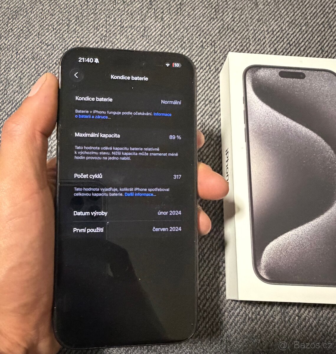 IPhone 15 Pro Max 256 - 9