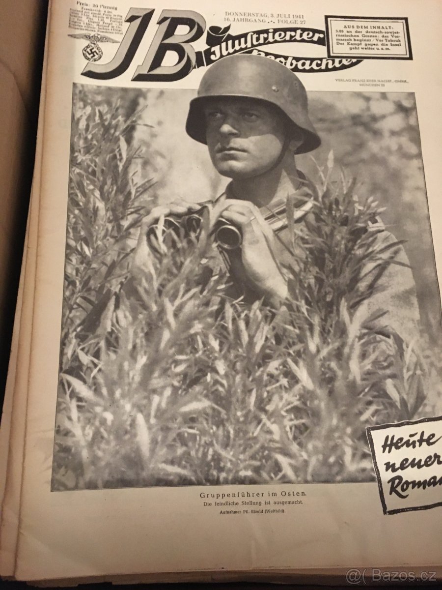 Unikátní sbírka Německých válečných novin z 2sv. 110 ks - 9