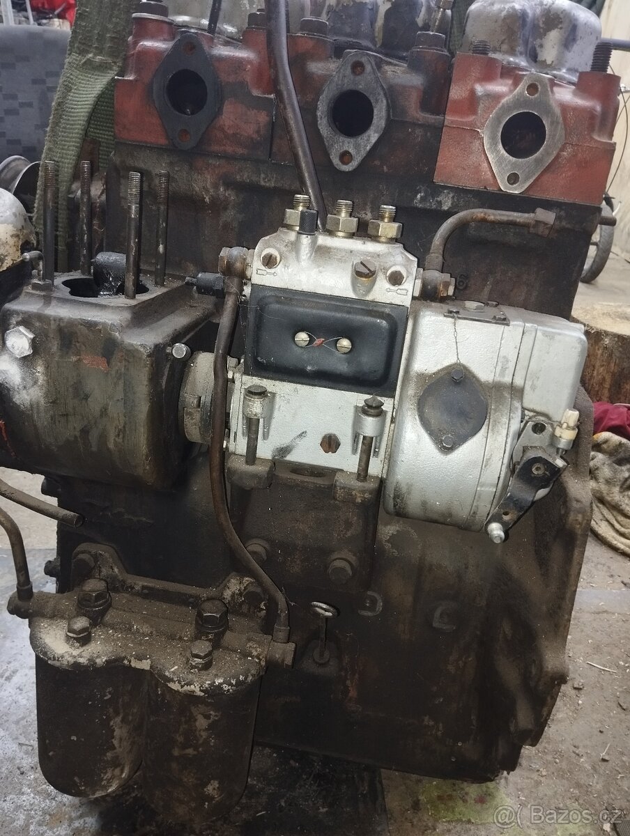 Motor, náprava Zetor 3011 - 9