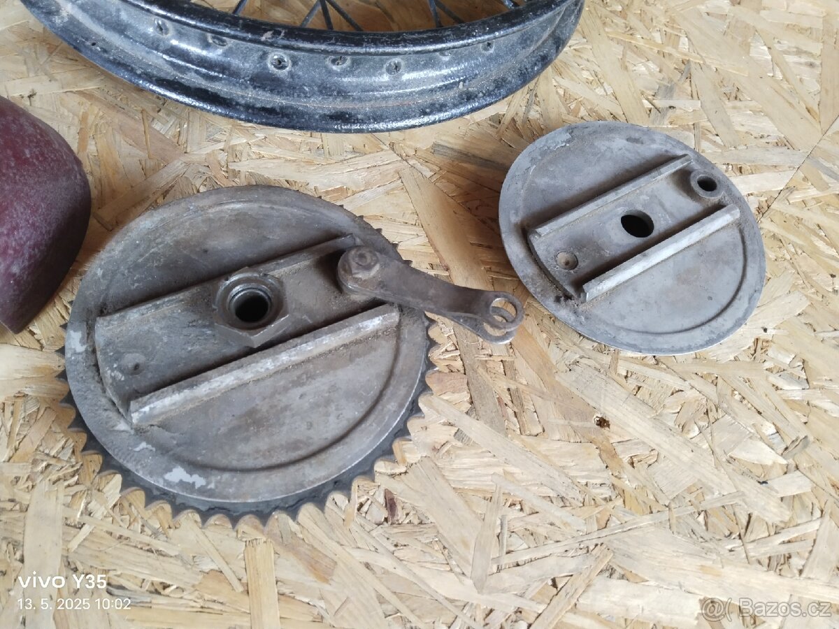 Jawa kývačka půlbuben 125 typ 351, 150 typ 352 - 9