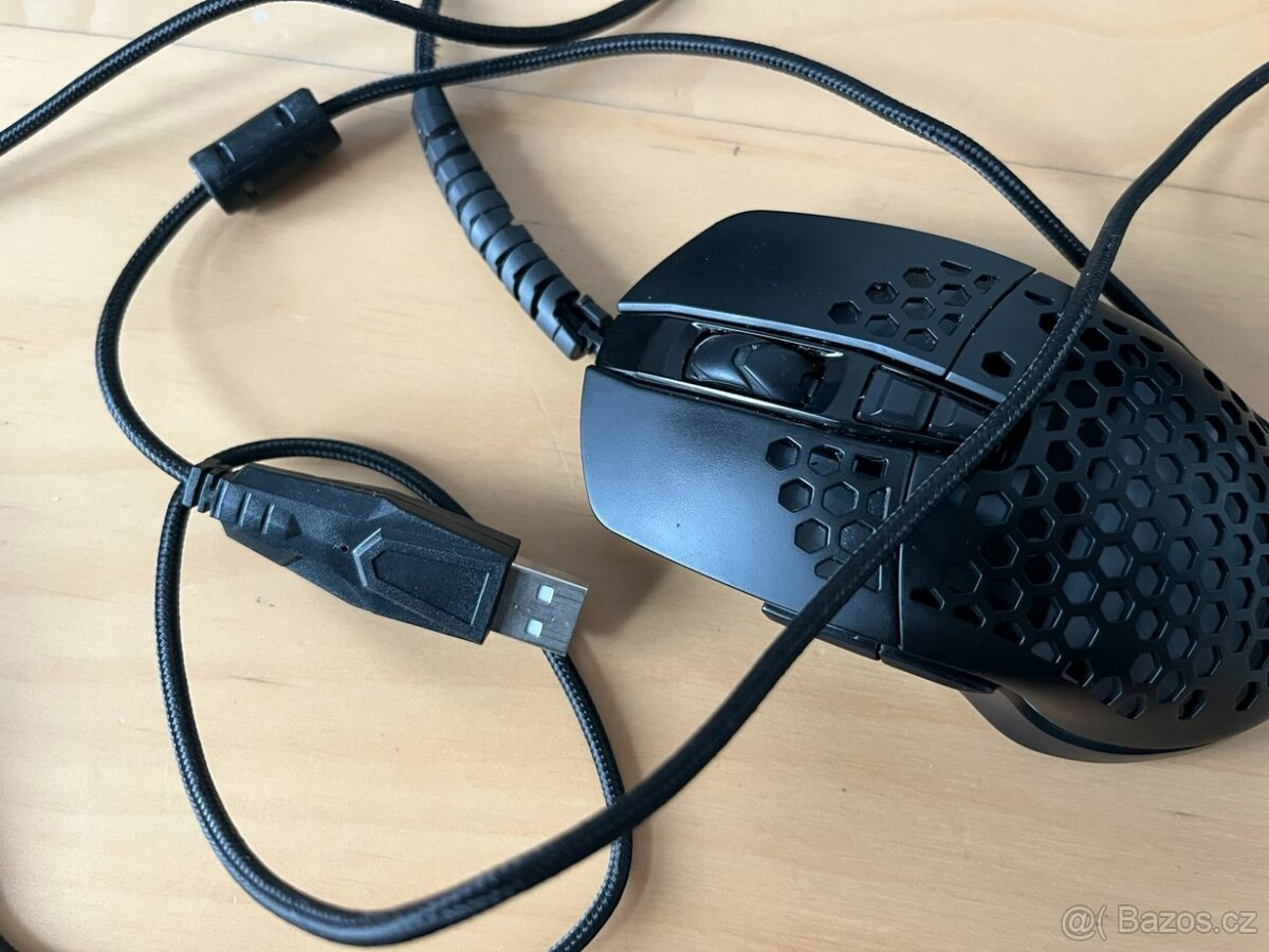 C-TECH Scarab Herní optická/7200 DPI/Černá Myš - 9