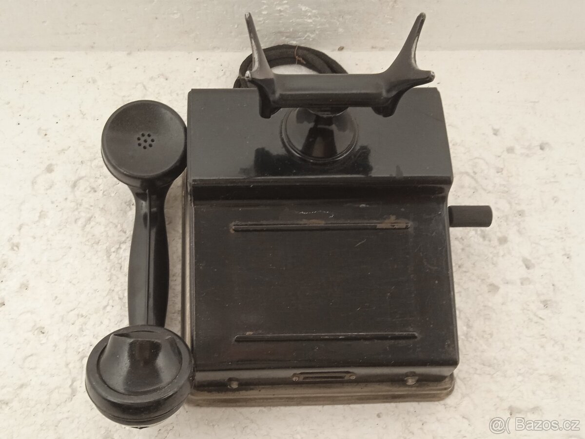 MikroPhona Telefon s induktorem - 1939 ČSSR - 9