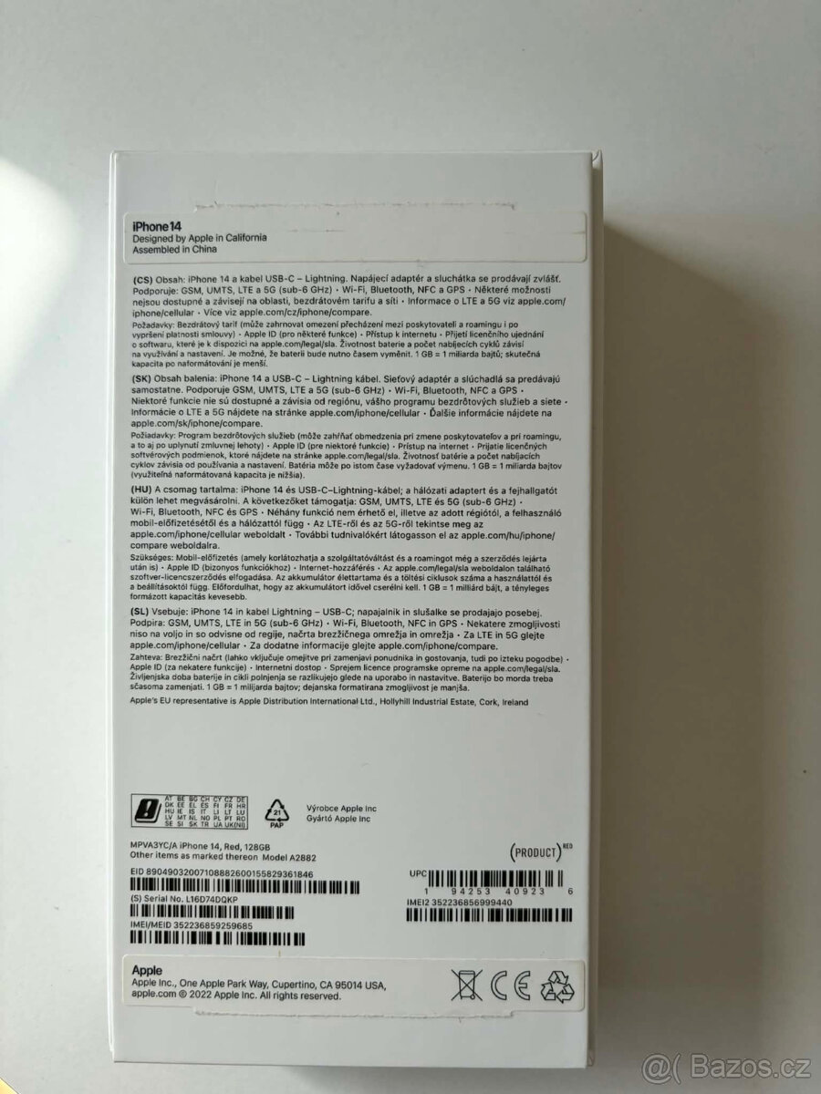 iPhone 14 128GB – Product RED - 9