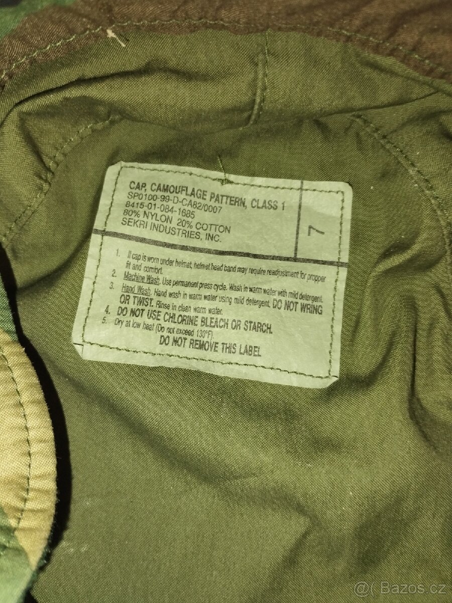 Blůza a čepice US army - 9