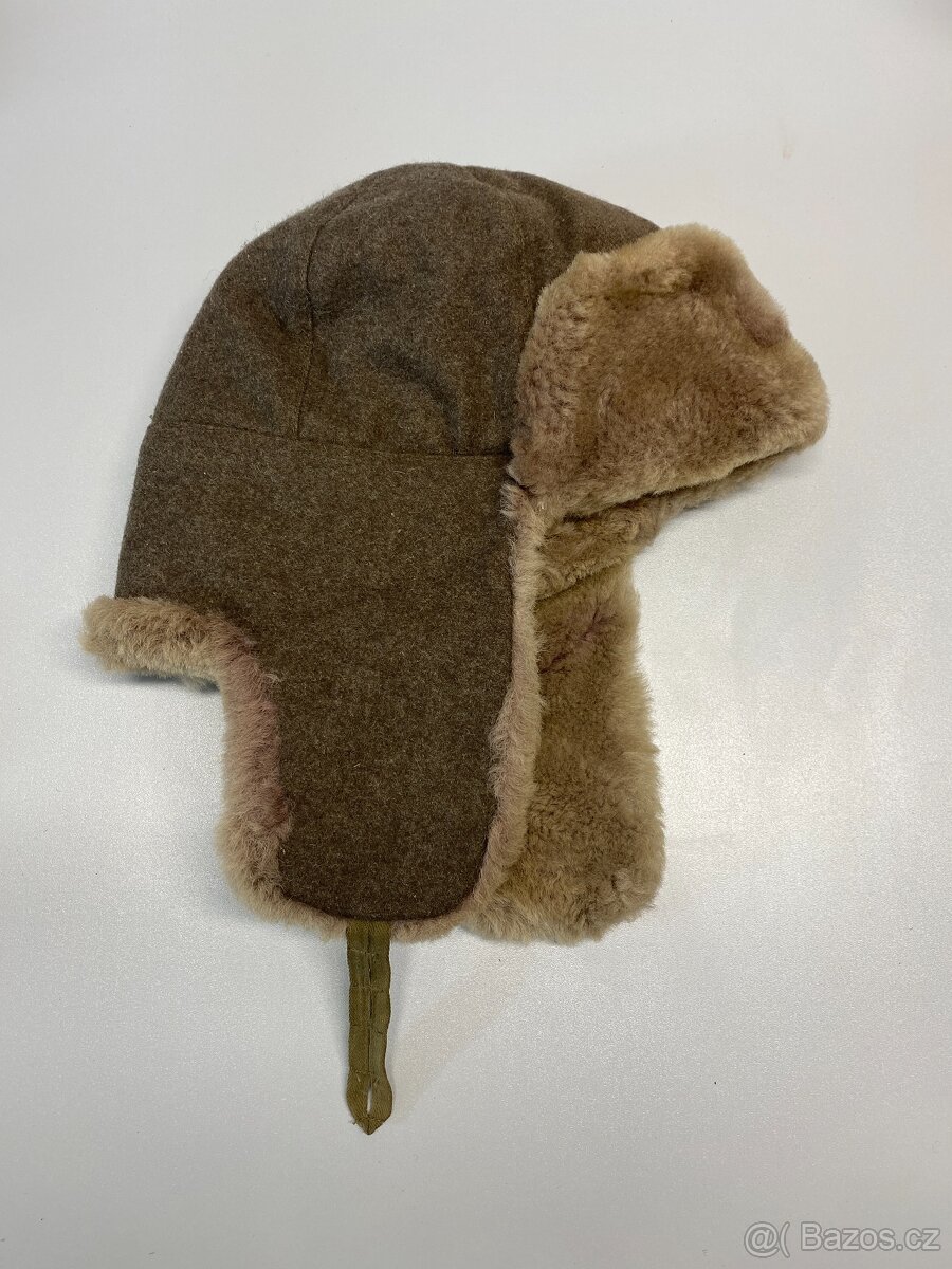 stará uniforma čepice ušanka beranice kopřivová 59 - 9