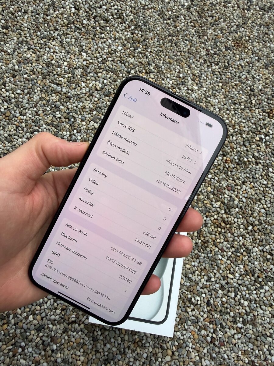 Iphone 15 plus 256GB - baterie 99% - 9