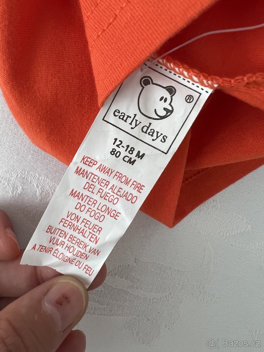 Nová dětská tílka a trička - mix velikostí - 100% bavlna - 9