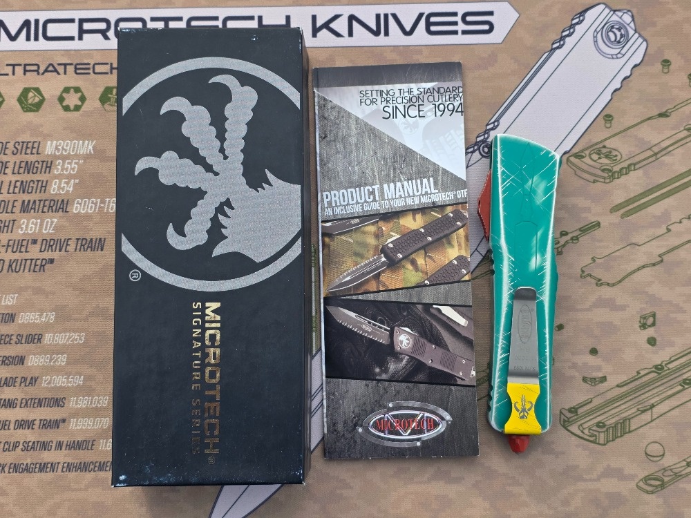 Microtech Combat Troodon Bounty Hunter Tanto - 9