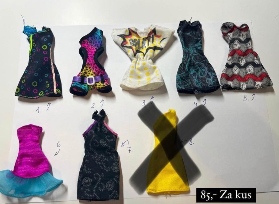 Monster High doplňky - 9