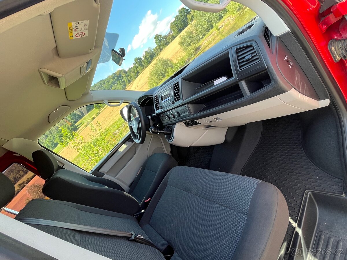 VW T6 Transporter Long 2.0TDI 75kw 244tkm 6 míst - 9