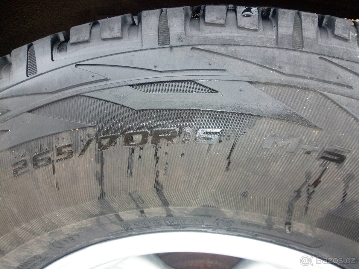 Hilux,275/70r16,disk,patrol,Borbet,hliníková kola,frontera - 9