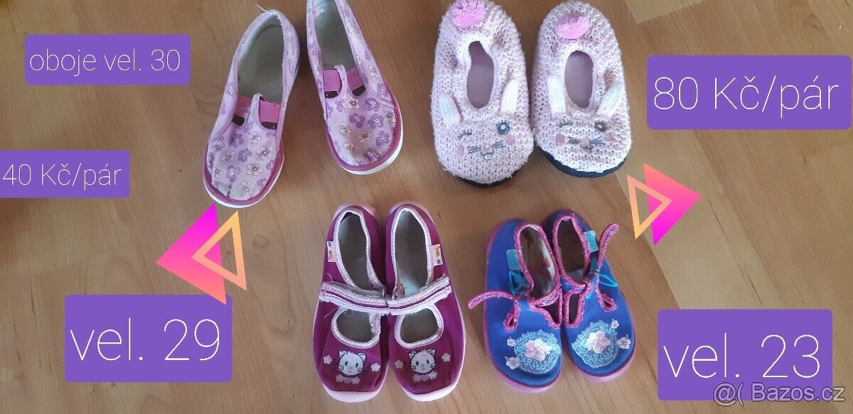 Boty dívčí různé - 9