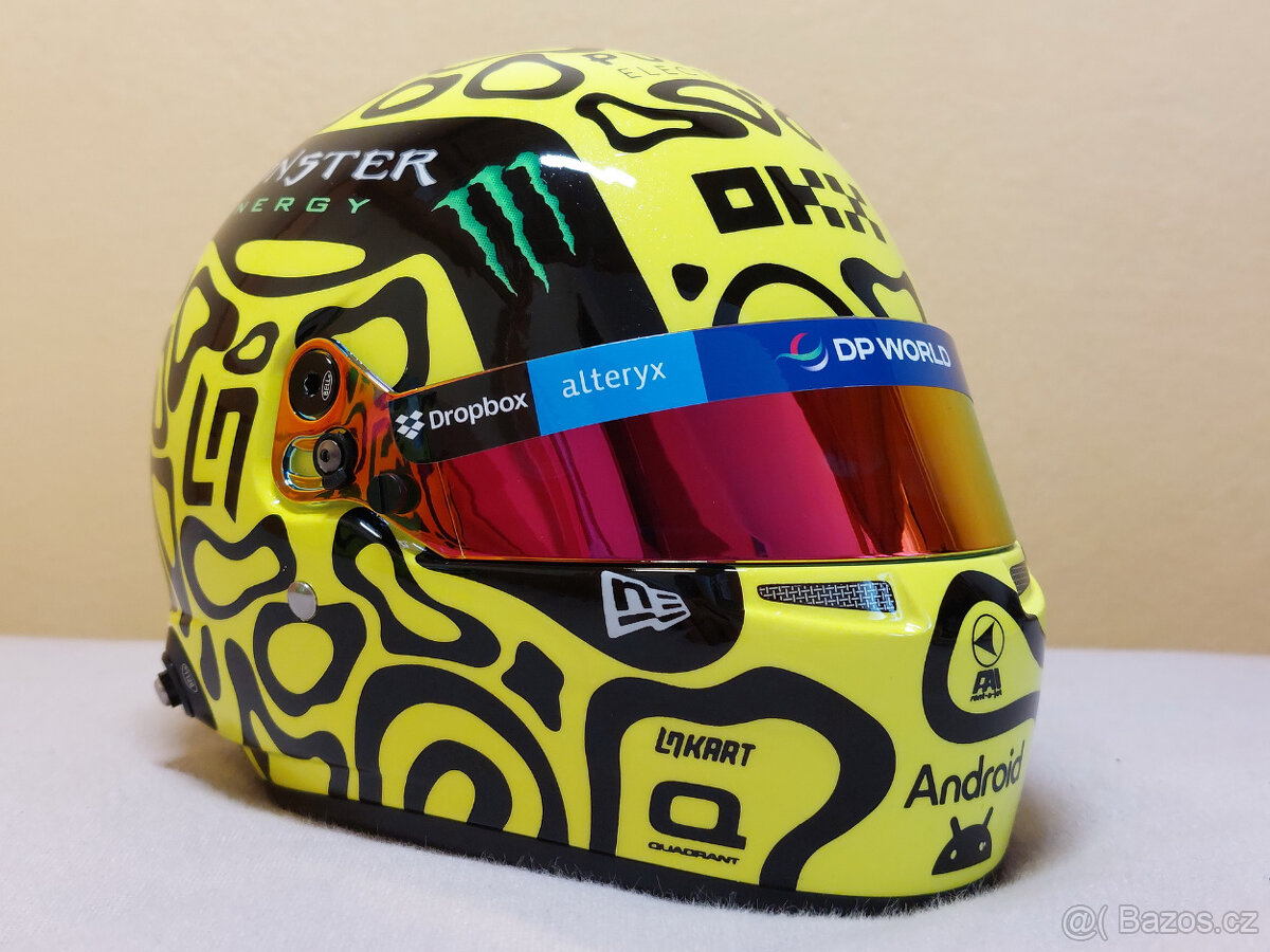 Lando Norris 2024 McLaren F1 helma 1:2 - 9