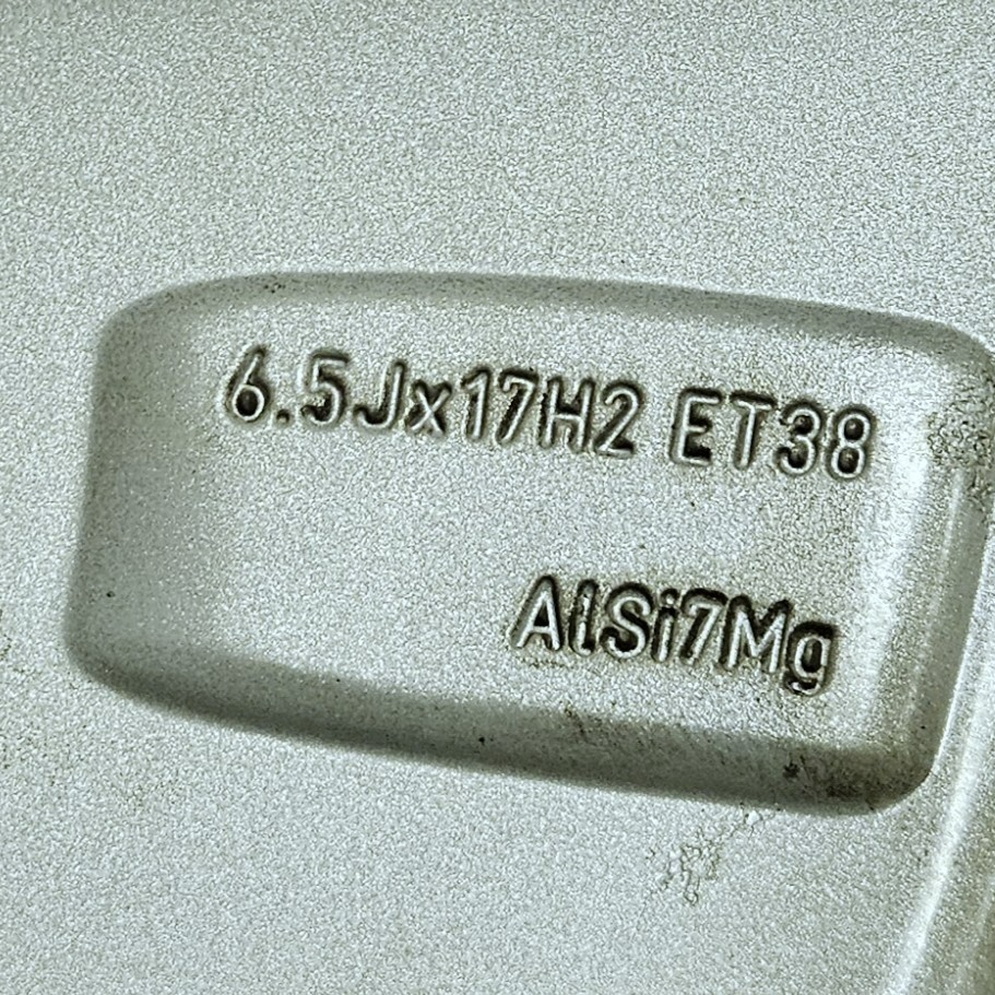 Originální ALU disky VW 6,5Jx17 ET38 A019A - 9
