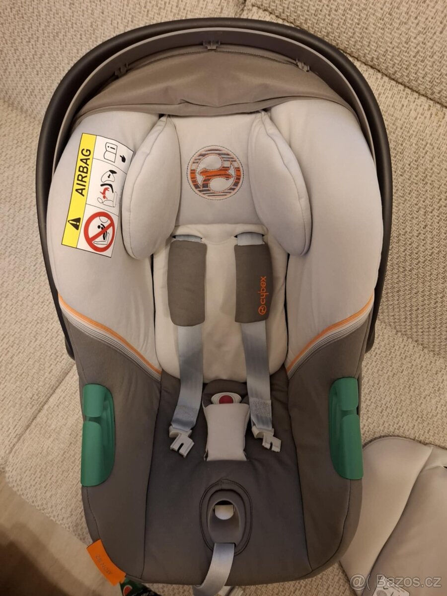 autosedačku-vajíčko  CYBEX ATON S2-ISIZE lava  grey - 9