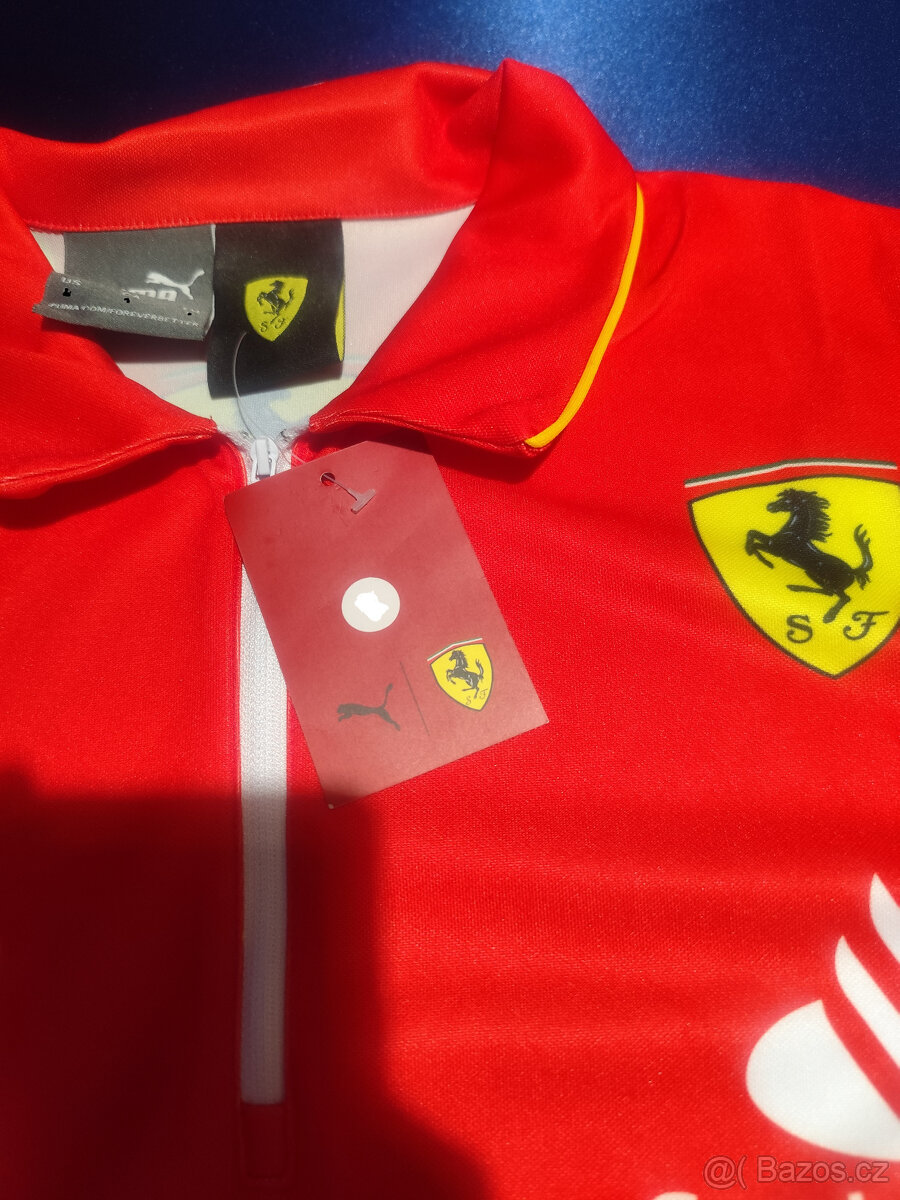 Scuderia Ferrari F1 tímové polo tričko - Nové s visačkami - 9