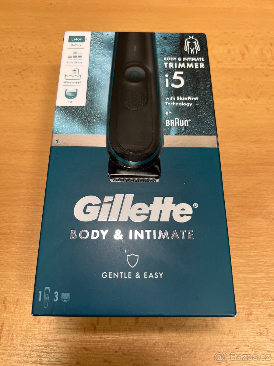 Gillette INTIMATE Trimmer i5 zastřihovač na intimní partie a - 9