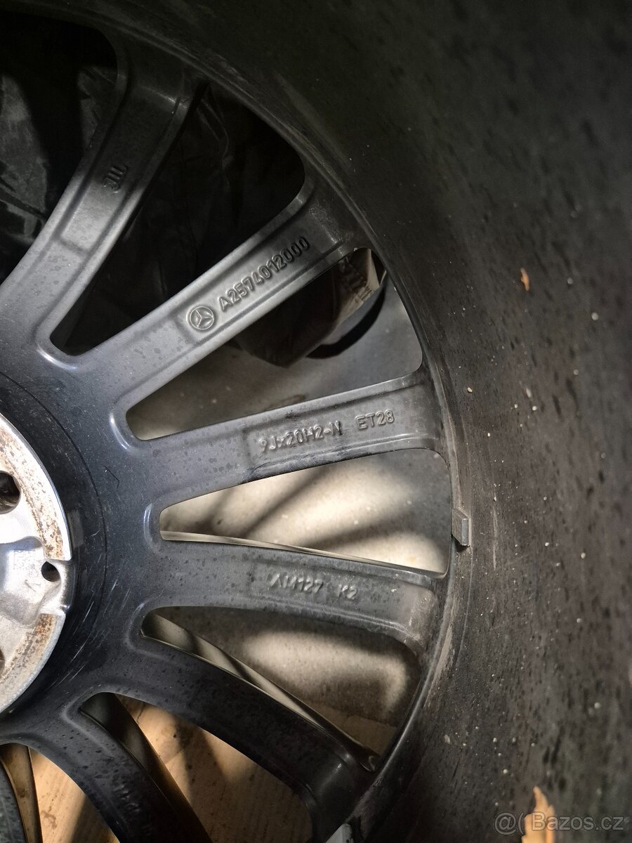 Prodám alu mercedes amg w257 20" - 9