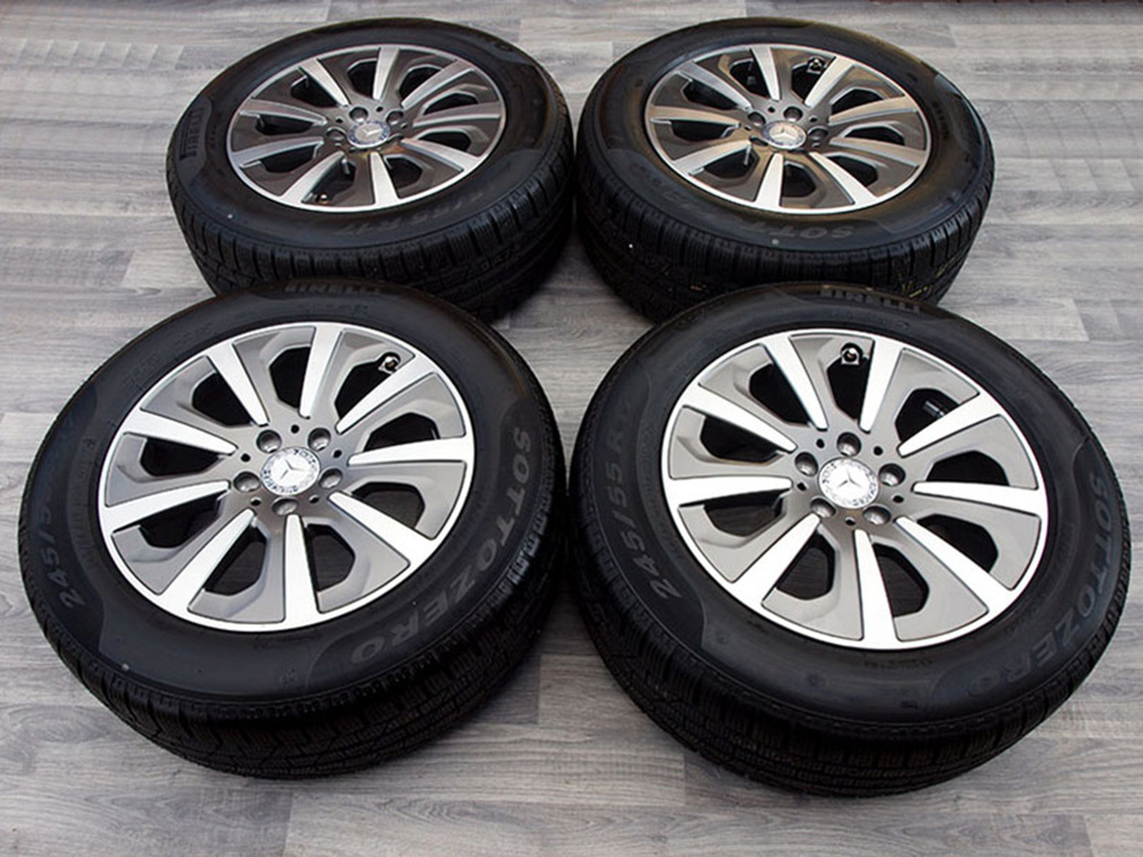 ►►17" Alu kola = 5x112 = MERCEDES S-CLASS ►► NOVÉ ZIMNÍ - 9