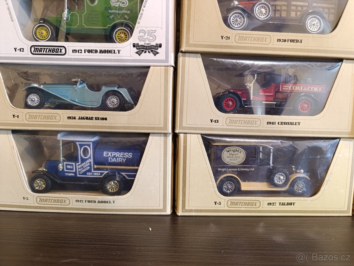 Matchbox Yesteryear 50.-80. léta. - 9