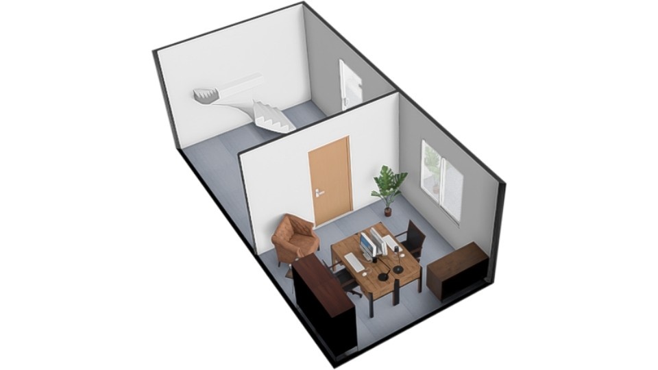 PRONÁJEM NOVĚ VYBUDOVANÉ KANCELÁŘE O CP 14,40 M2, BRNO - 9