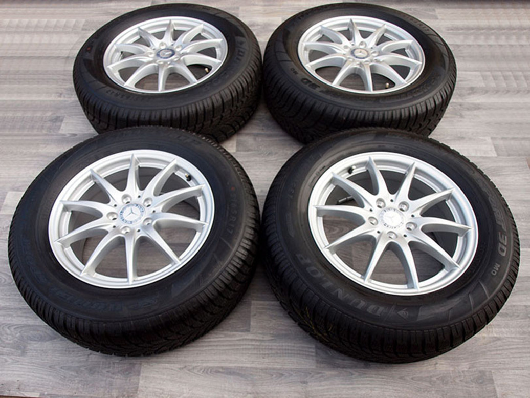 ►►17" Alu kola = 5x112 = MERCEDES ML ►► NOVÉ ZIMNÍ - 9