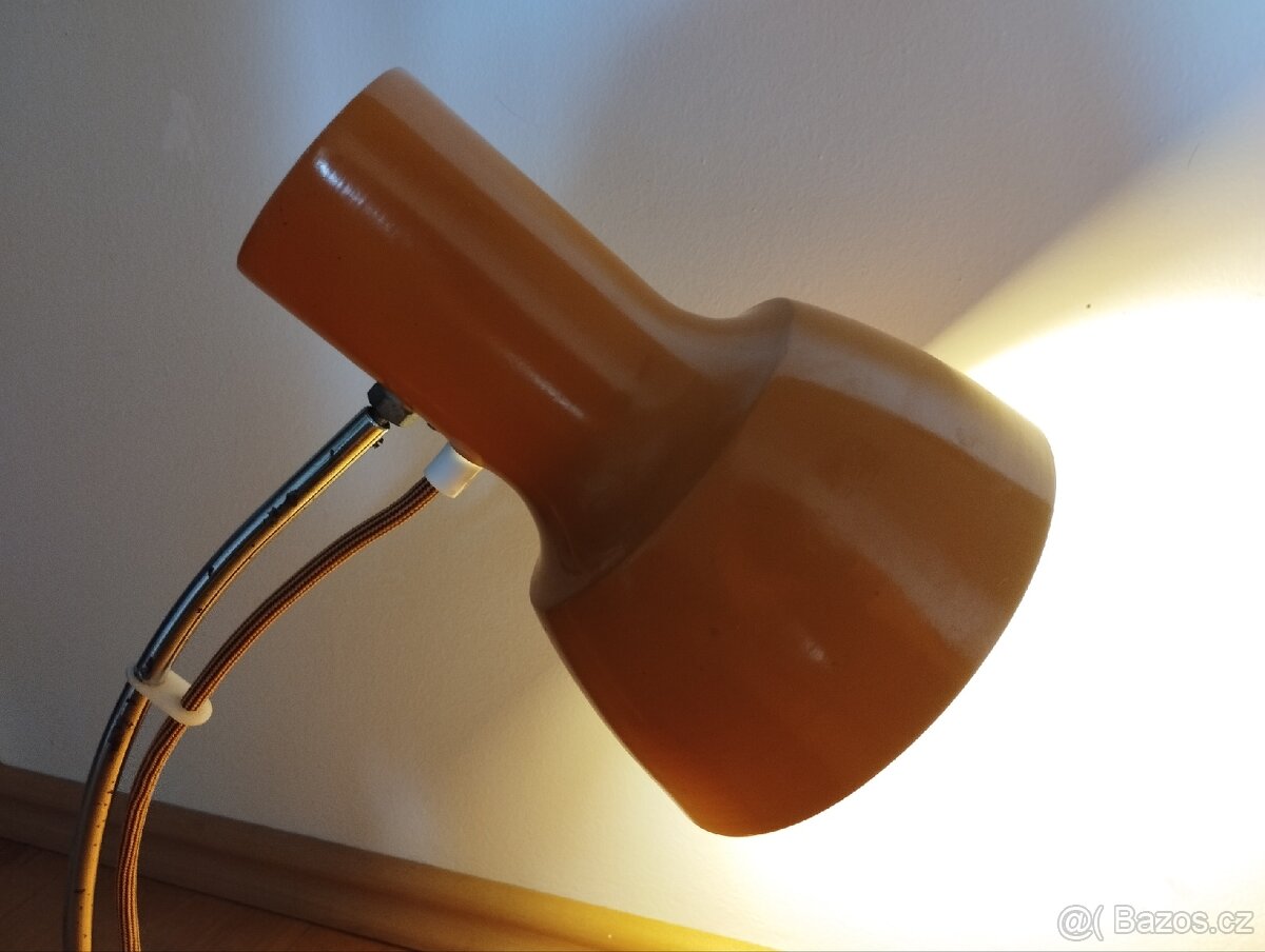 Retro hnědá lampička Napako - 9