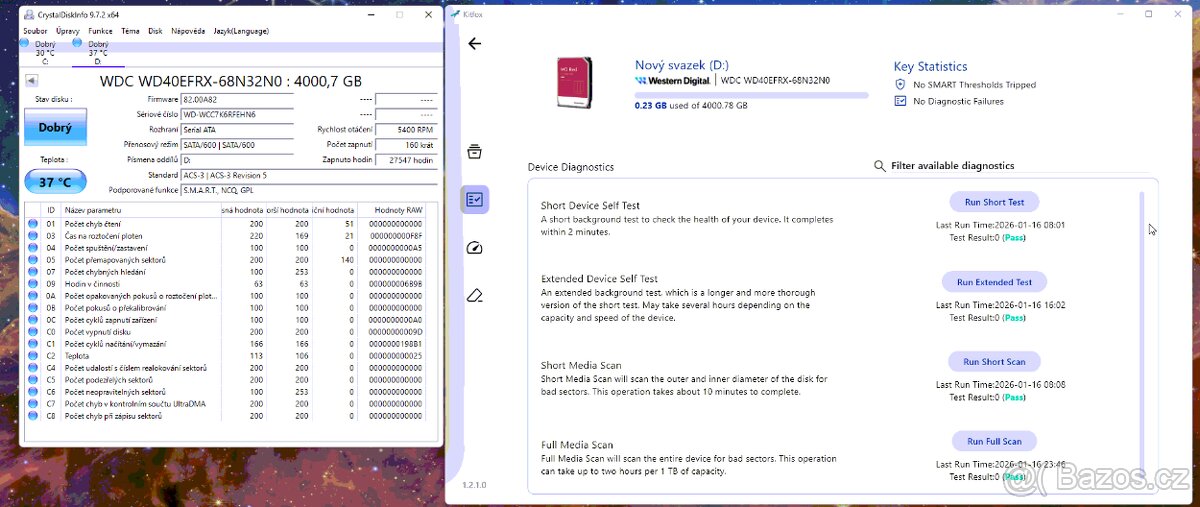 Synology DS418 + 16TB HDD (4x4TB) - 9