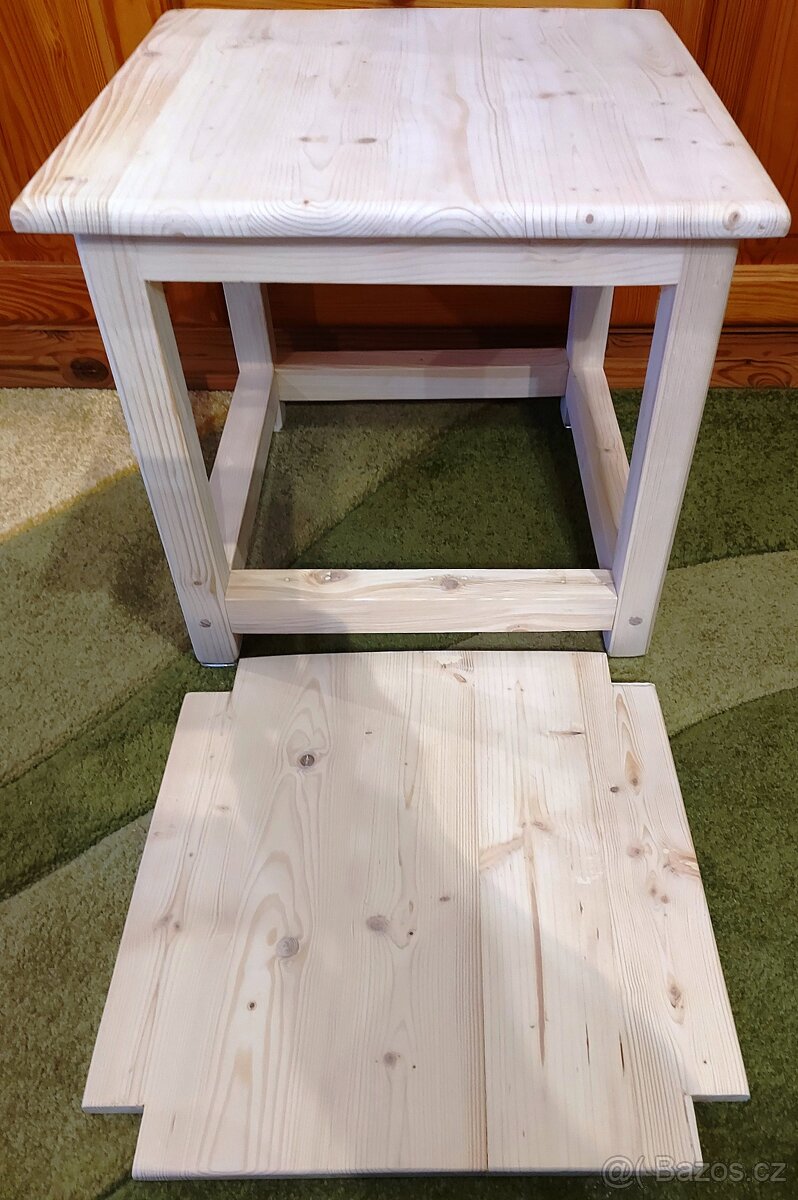 Stolička (štokrle) 40x40x53cm... - 9