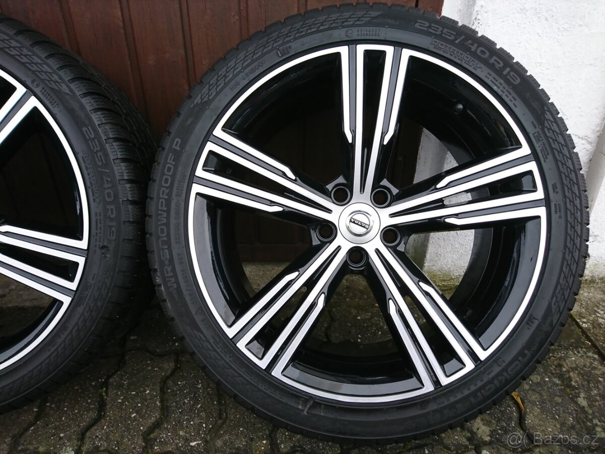 VOLVO V 60 S60 originalni alu kola 19" zimní pneu 235/40/19 - 9