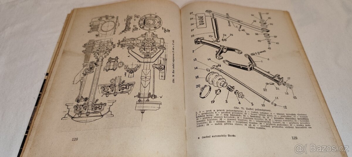 Škoda veterán. typy 440 Octavia Felicia popis údržba opravy - 9