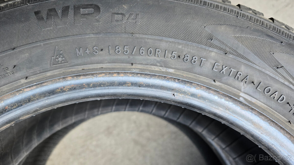 185/60/15 4x zimní pneu Nokian - 9